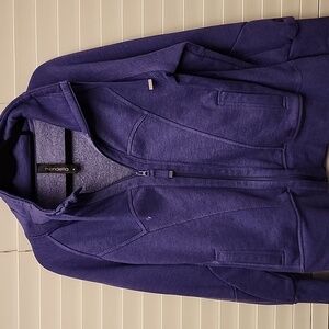Womens Mondetta Purple zip up sweatshirt size  XL